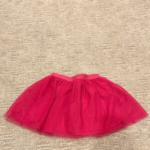 Pink Tulle Skort